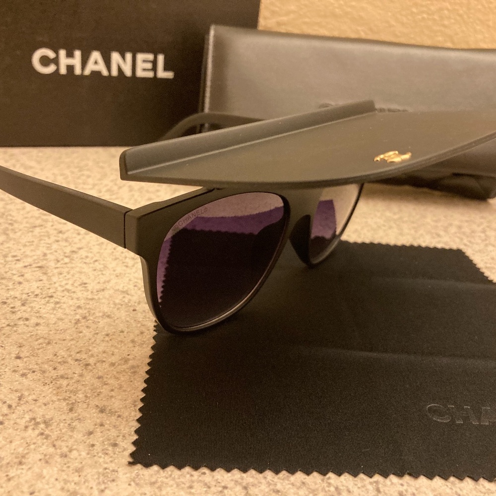 Chanel Visor Sunglasses
